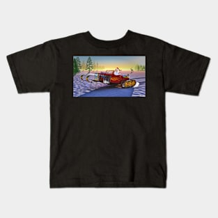 Santa's New Sleigh Kids T-Shirt